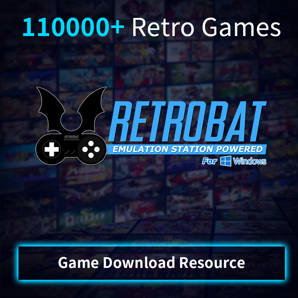 Retro Gaming Style - 110000+ Retro Oyunlu Retrobat Sistemi Oyun