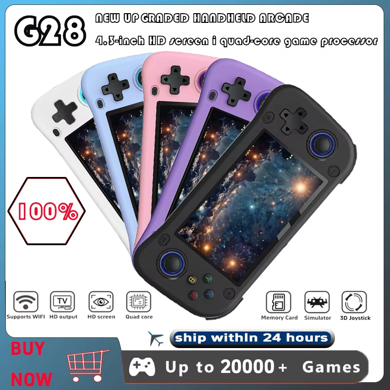 Retro Gaming Device Handheld - G28 Retro El Tipi Video Oyun