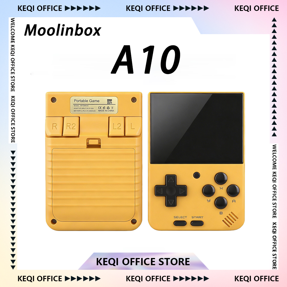 Retro Gaming Device Handheld - Moolinbox A10 Mini Retro Açık Kaynaklı