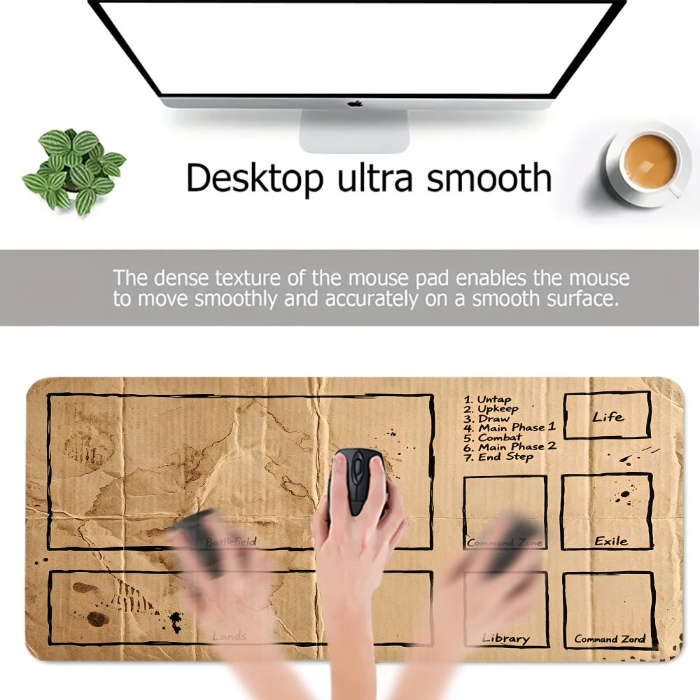 Retro Gaming Zone - Retro Eskitilmiş Kağıt Mouse Pad Sihirli