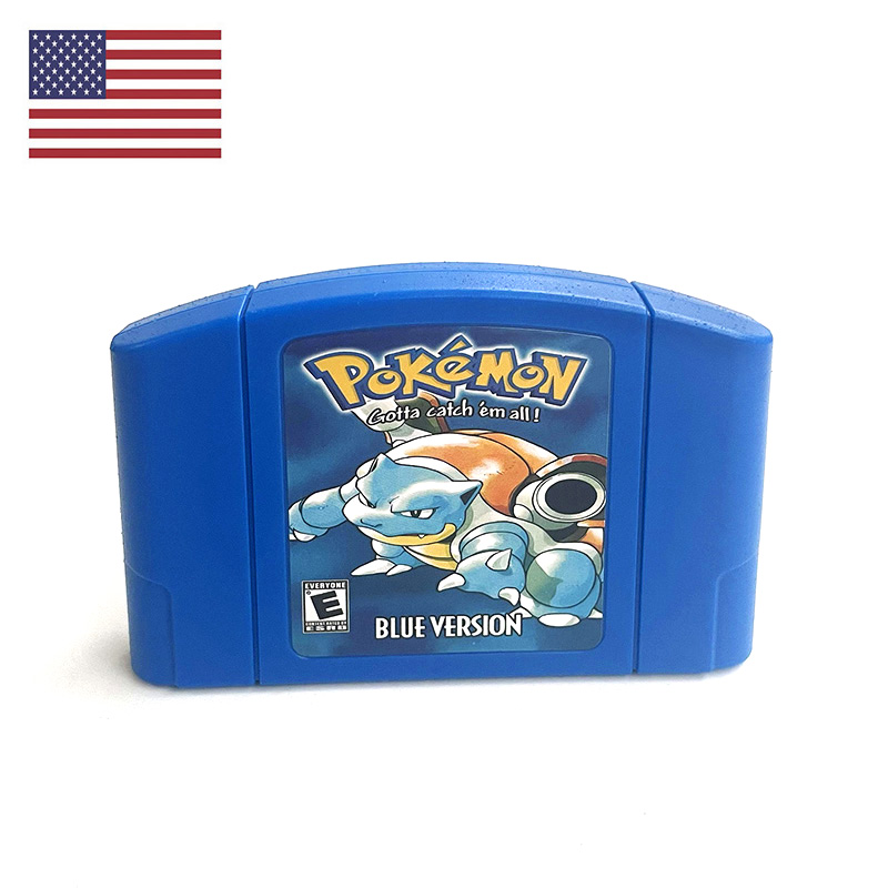 Retro Gaming Machine - ABD NTSC Versiyonu İngilizce Pokemon Blue