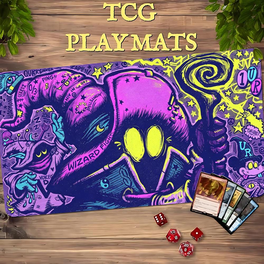 Retro Gaming Zone - TCG Oyun Matı Retro Neon Sokak