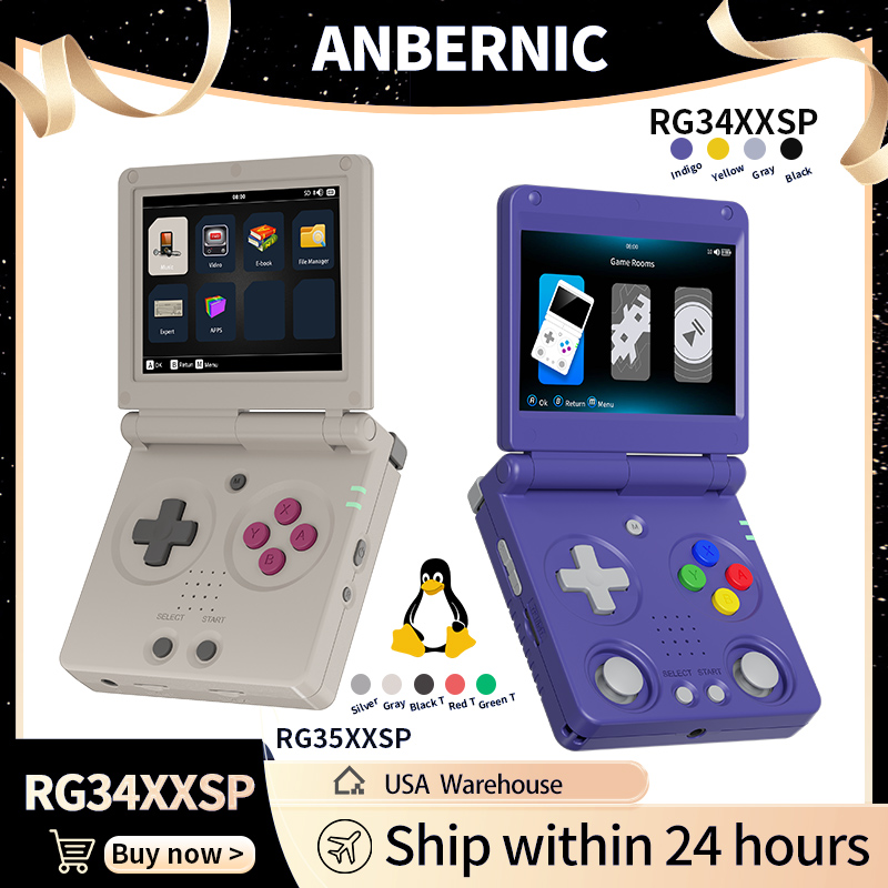 Anbernic RG34XXSP RG35XXSP Fli - Retro Gaming Zone incelemesi ve fiyatı