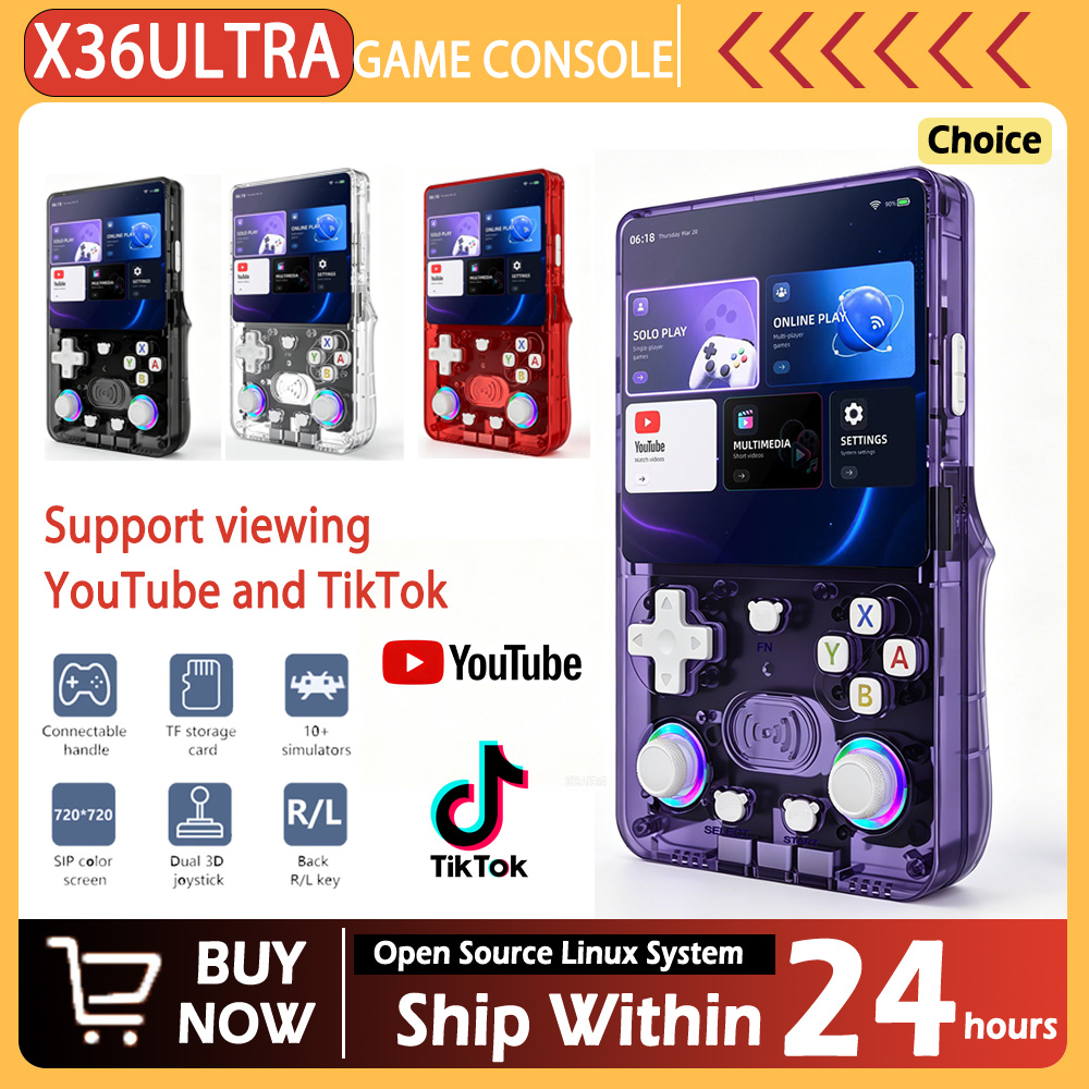 Yeni X36 ultra retro el oyun k - Retro Gaming Device Handheld incelemesi ve fiyatı