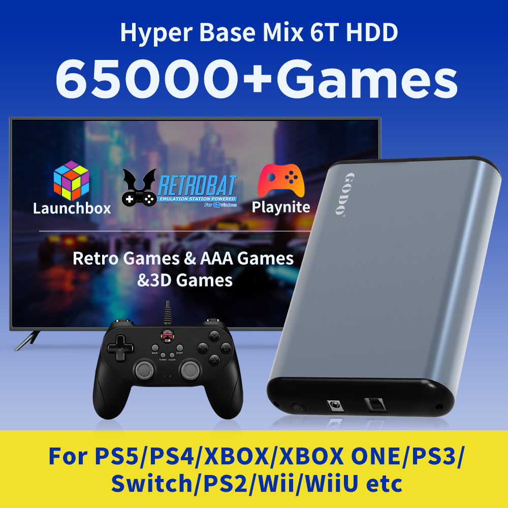 JMachen 6 TB Taşınabilir Oyun  - Retro Gaming Xbox incelemesi ve fiyatı