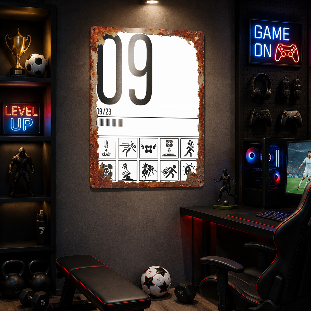 Portal 2 Başarı Rehberi Poster - Retro Gaming Achievements incelemesi ve fiyatı