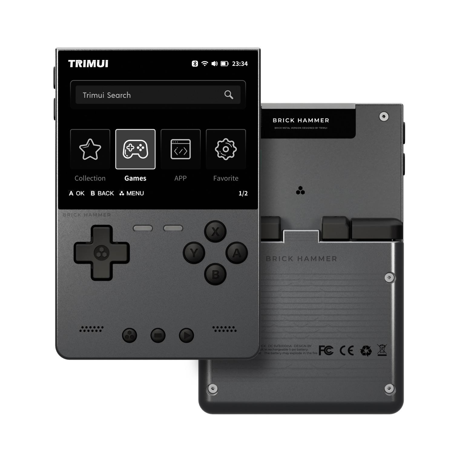 TRIMUI BRICK HAMMER Retro El O - Retro Gaming Device Handheld incelemesi ve fiyatı