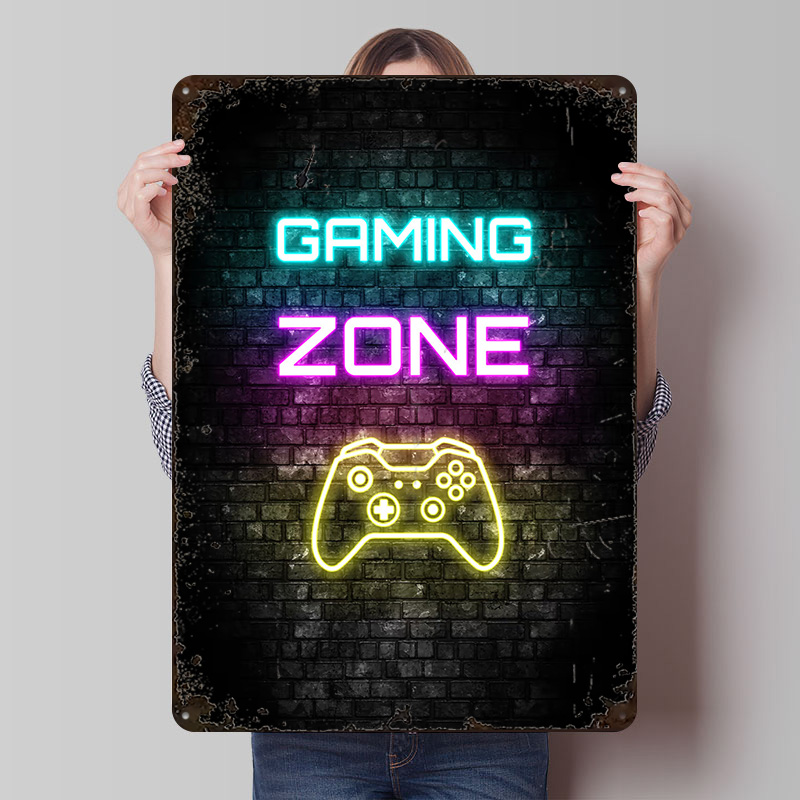 Oyun Bölgesi Neon Tabelası Tuğ - Retro Gaming Zone incelemesi ve fiyatı